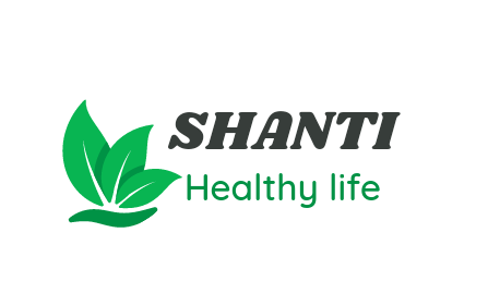 Shanti healthy life logo